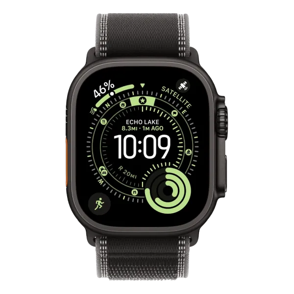 Смарт годиннки APPLE WATCH S Ultra 3 Black Titanium
