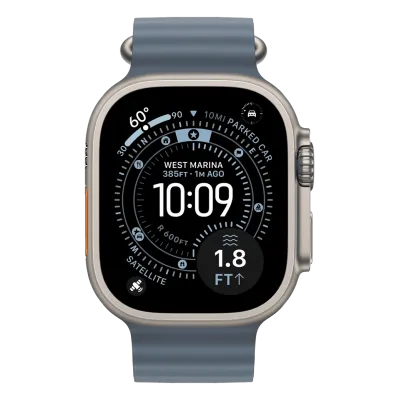 Смарт годиннки Apple Watch Ultra 3 Natural Titanium